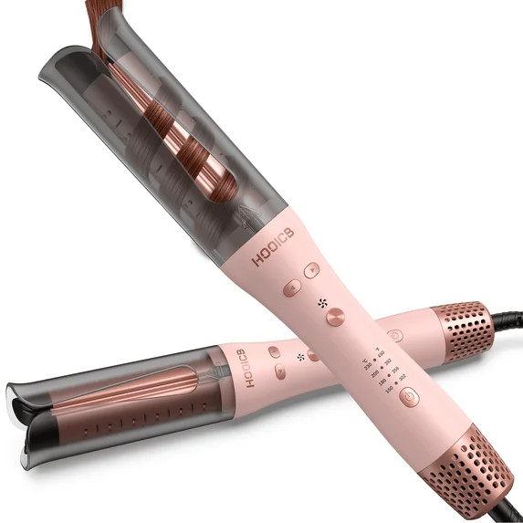 HOOICB Automatic Curling Iron, Auto Hair Curler with Cool Air Function and Adjustable Temperature... | Walmart (US)