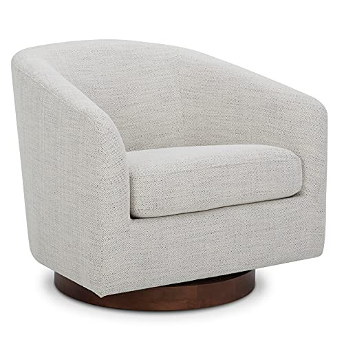 CHITA Swivel Accent Chair Armchair, Round Barrel Chairs in Performance Fabric for Living Room Bed... | Amazon (US)