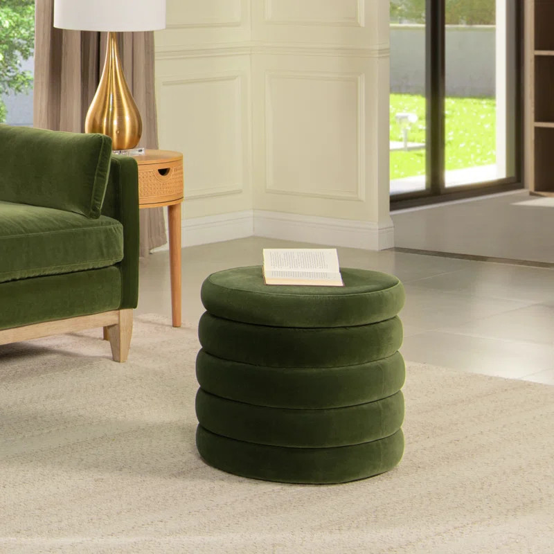 Helene Upholstered Storage Ottoman | Wayfair North America