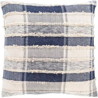 Artistic Weavers Aaisha Dark Blue 22 in. x 22 in. Down Throw Pillow-S00161023562 - The Home Depot | The Home Depot