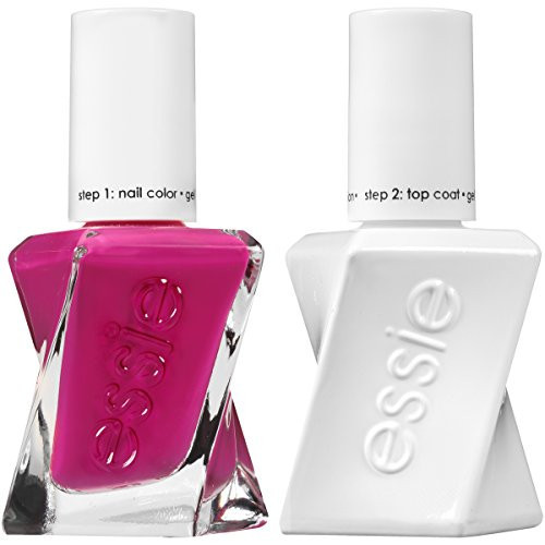 essie gel couture nail polish + top coat kit, V.I.Please + top coat | Amazon (US)