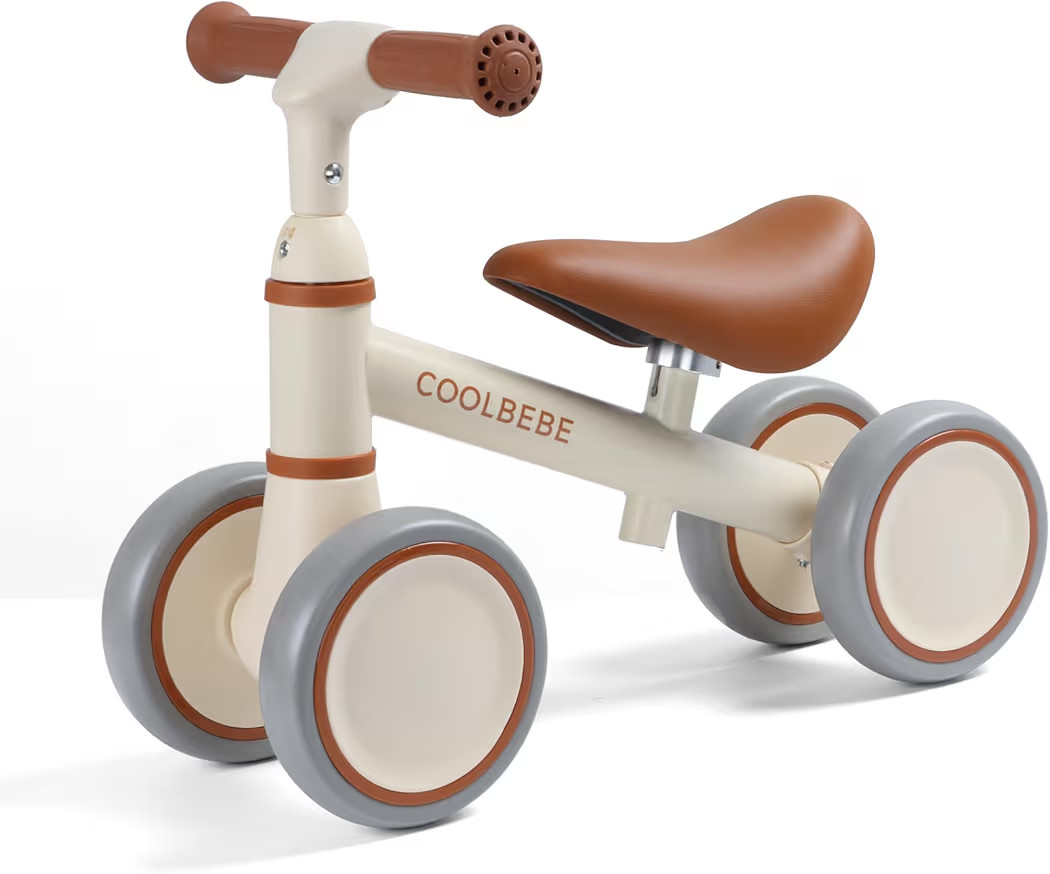 COOLBEBE Baby Balance Bike for 1 Year Old Boys Girls Gift, 2 Year Old Toddler Balance Bike with 4... | Amazon (US)