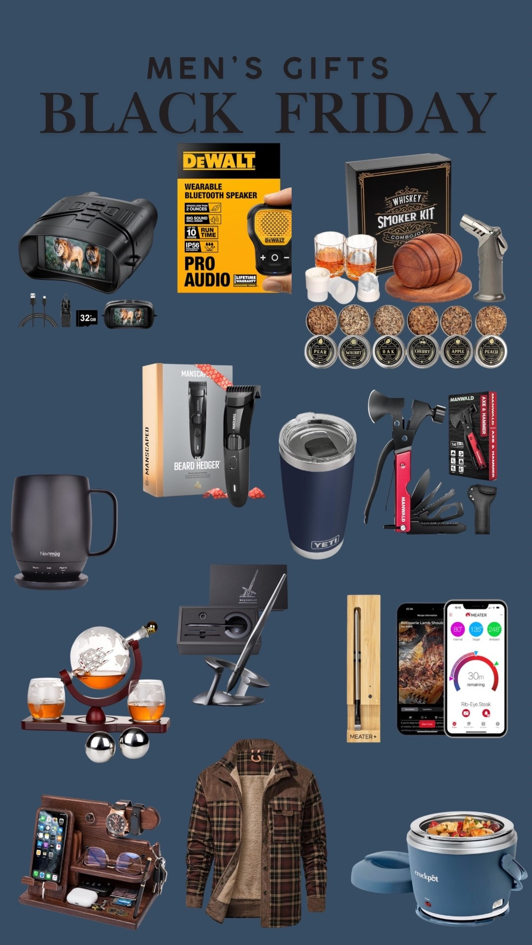 Gifts perfect for men! @amazon

#LTKGiftGuide #LTKCyberWeek #LTKHoliday