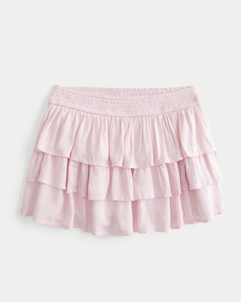 Women's Tiered Mini Skort from Hollister | Hollister (US)