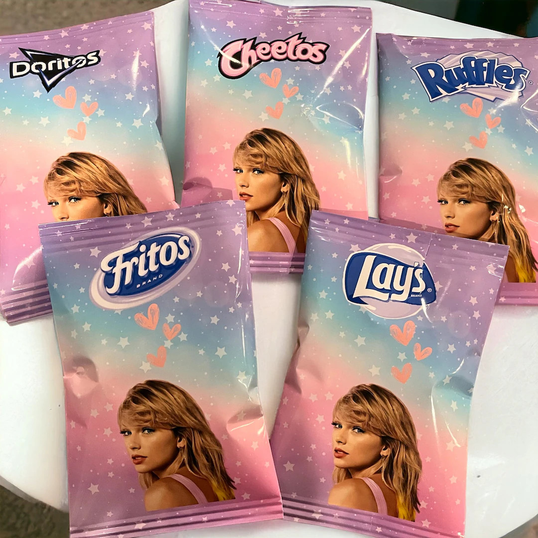 Taylor Swift Chip Bags - Etsy | Etsy (US)