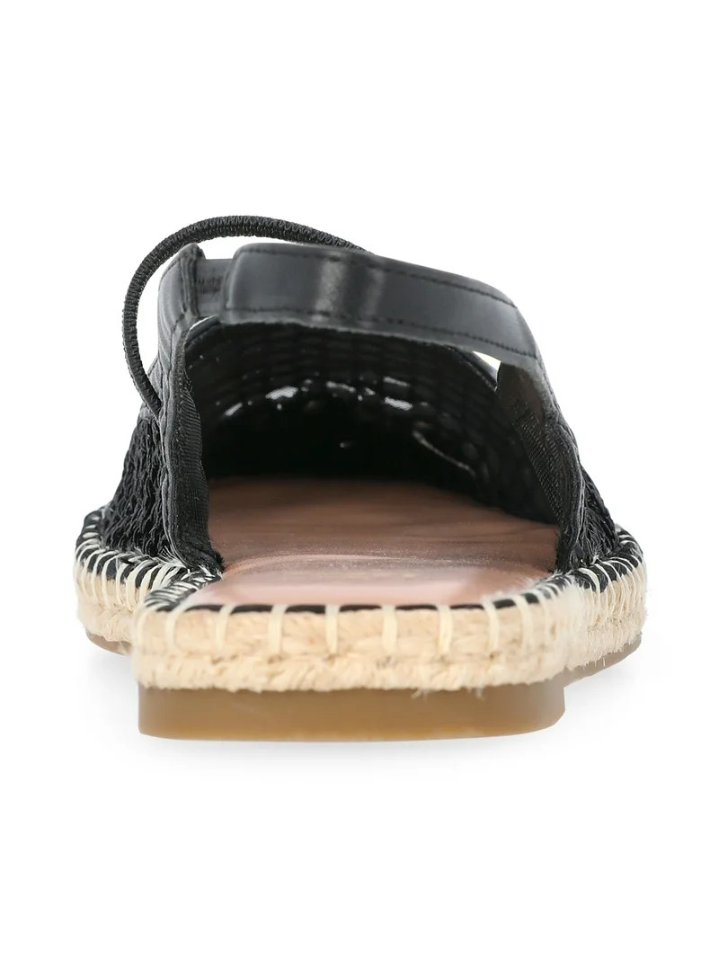 Time and Tru Women's Espadrille Slingback Shoes | Walmart (US)