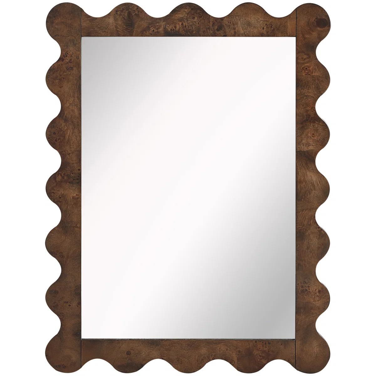 Seyed Burl Veneer Mirror | Wayfair North America