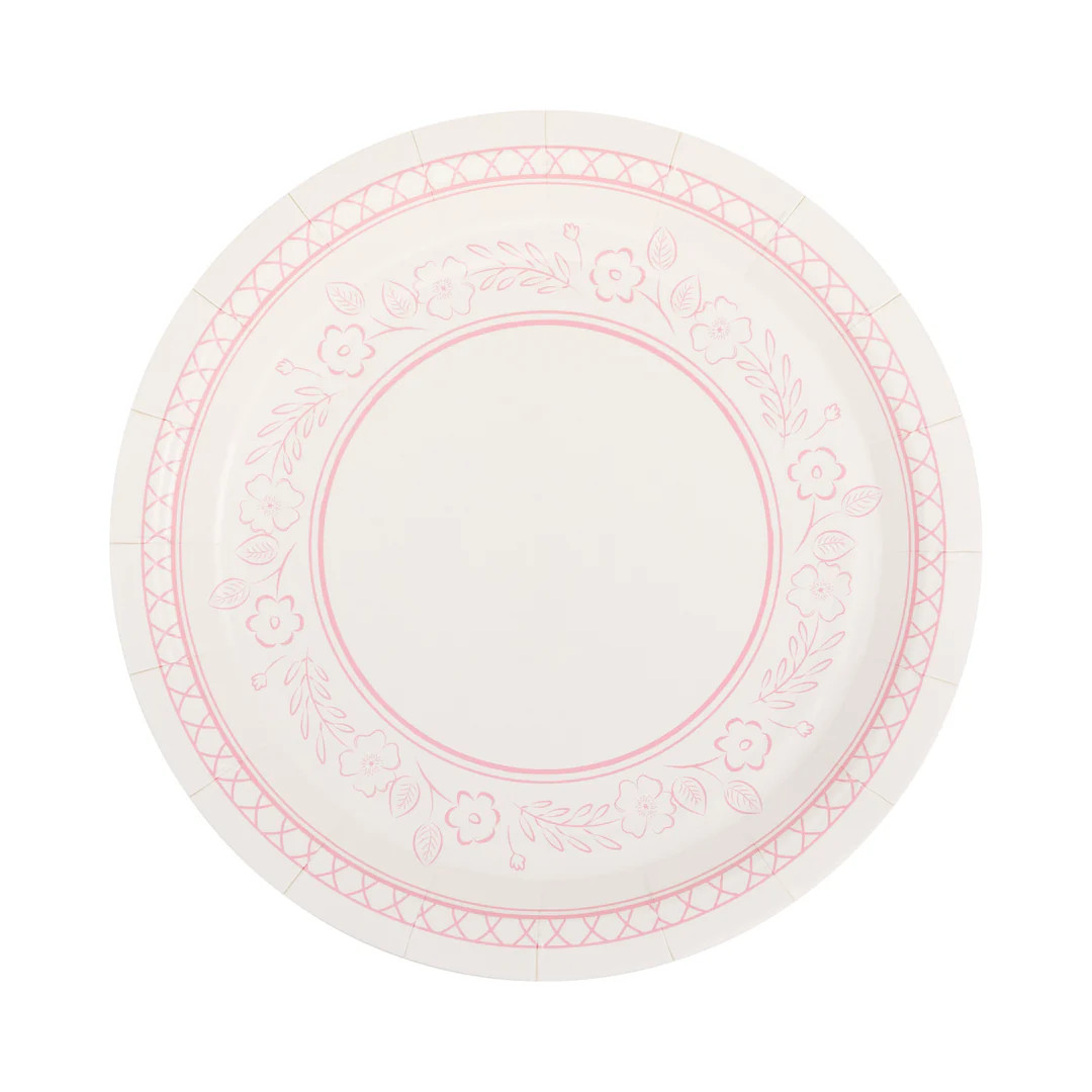 Pembroke Small Pink Floral 7" Plate | My Mind's Eye