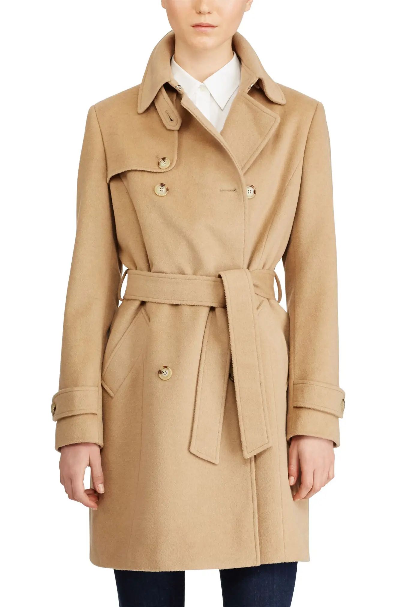 Wool Blend Trench Coat | Nordstrom