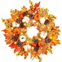 Hiasdfls - Christmas Garland | Thanksgiving garland decoration, lights ornament christmas garland fo | ManoMano UK