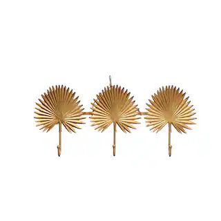 Gold Tropical Leaf Wall Hook Decoration by Ashland®Item # 10735918(2)5 Out Of 52 Ratings5 Star2... | Michaels Stores
