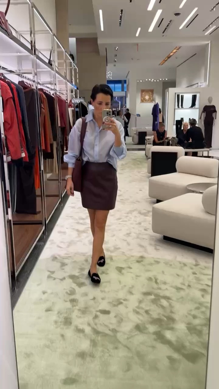 Burgundy is one of those colors that instantly makes a fall outfit feel richer. This mini skirt is such a great foundation piece, and the shoes make the entire look even more fun. Wear it now as styled, then add tights and a beautiful coat when the temperatures drop.

burgundy mini skirt, fall outfit ideas, burgundy outfit, fall skirt outfit, statement shoes, fall shoes, women over 50 style, elevated fall style, fall wardrobe, seasonal style, classic fall outfit, Style with Eugenia

#LTKootd #LTKgrwm #LTKdayinmylife
