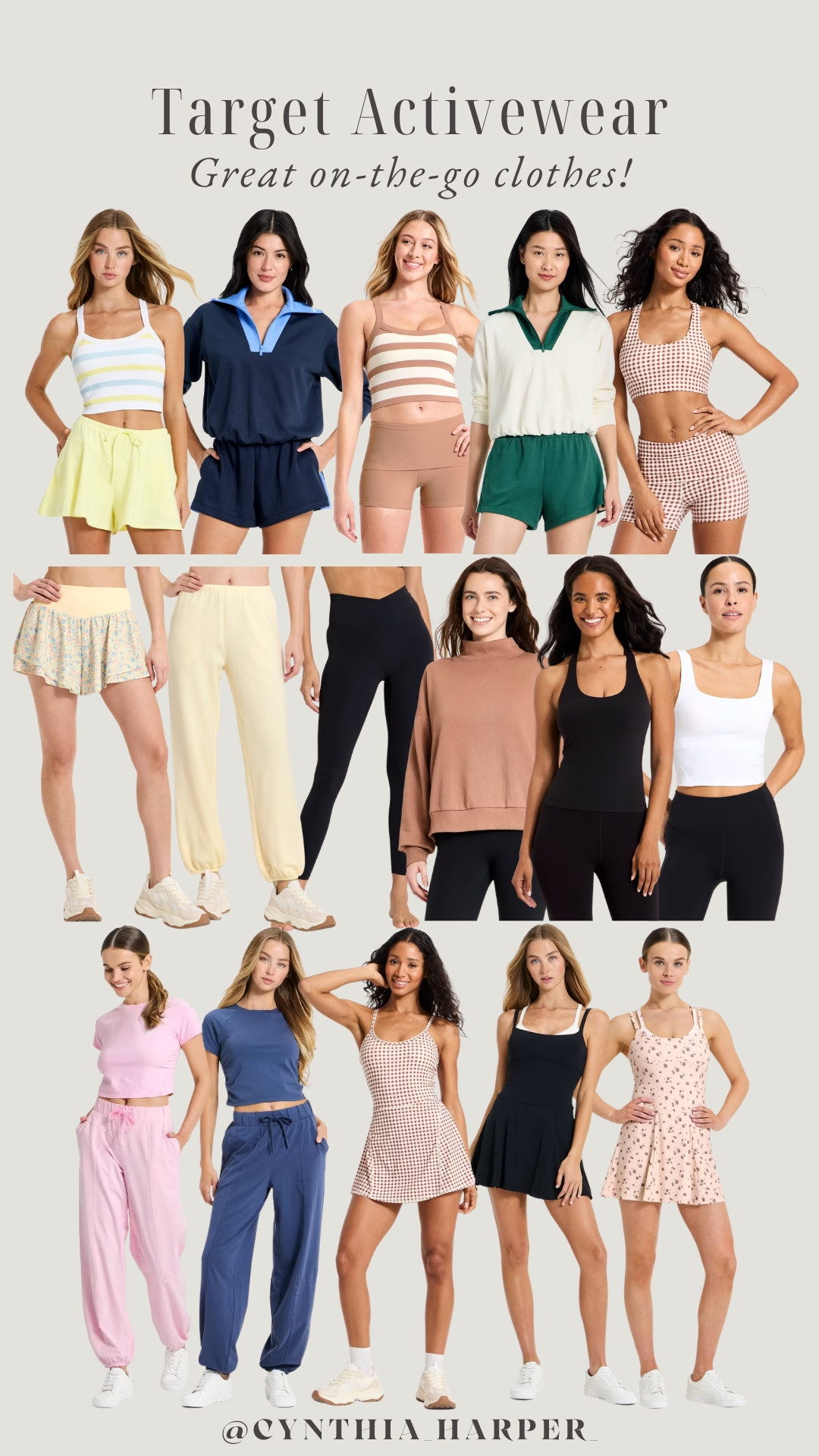 Cute, comfy, and perfect for on-the-go days all from Target!

#TargetStyle #ActivewearFinds #MomStyle 

 