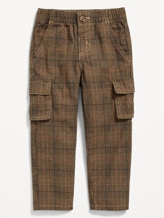 Loose Plaid Cargo Pants for Toddler Boys | Old Navy (US)