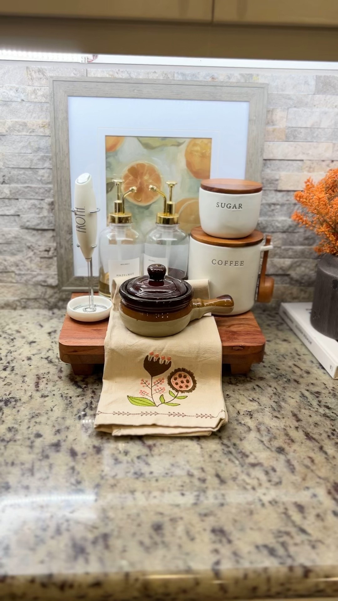 Kitchen counter! Coffee station idea ! Kitchen design 

#LTKHome