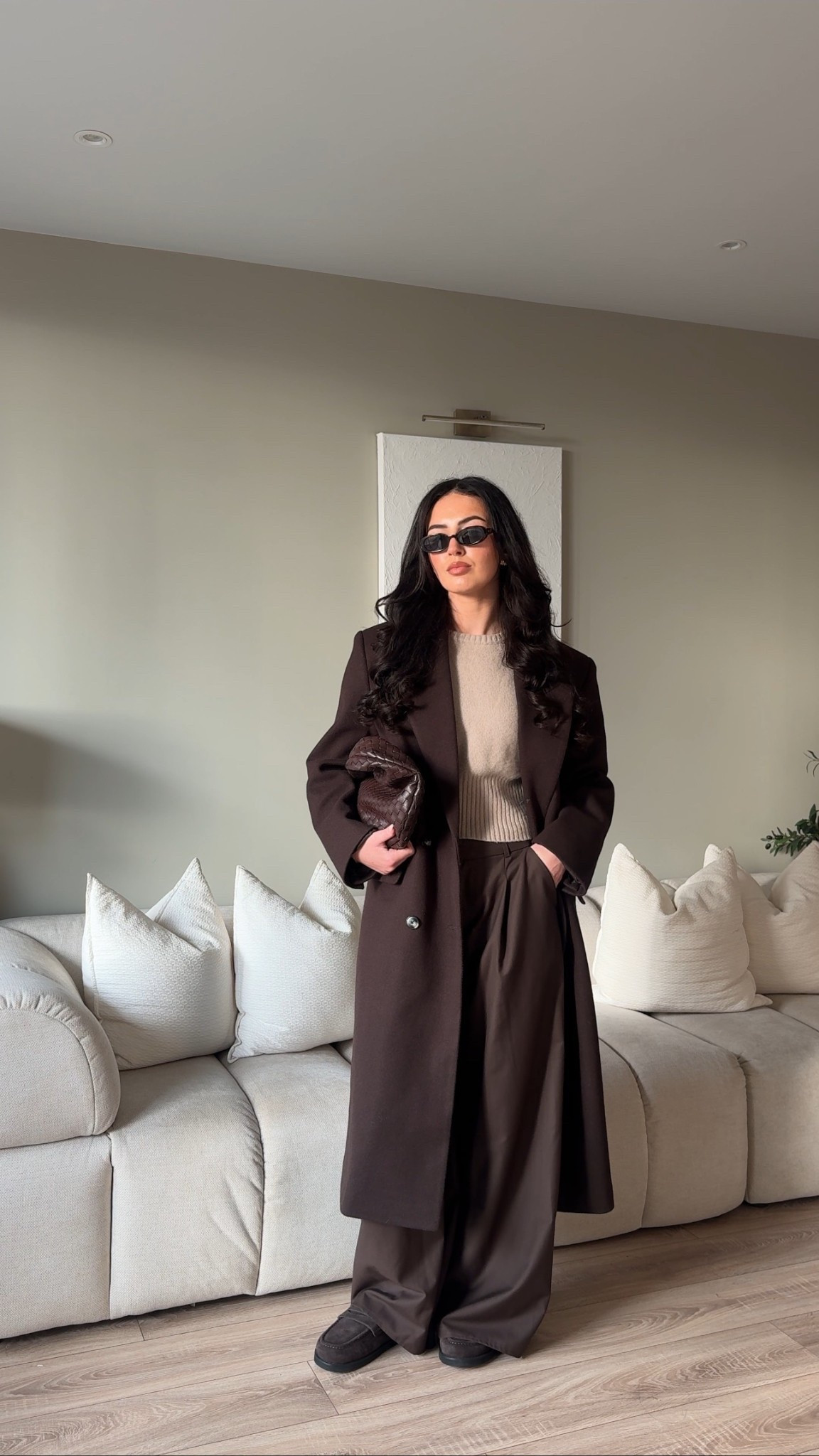 Smart casual outfit, smart trousers, work trousers, brown coat, workwear, office wear, office outfits, everyday outfits, brown mules

#LTKuk #LTKstyletip #LTKworkwear