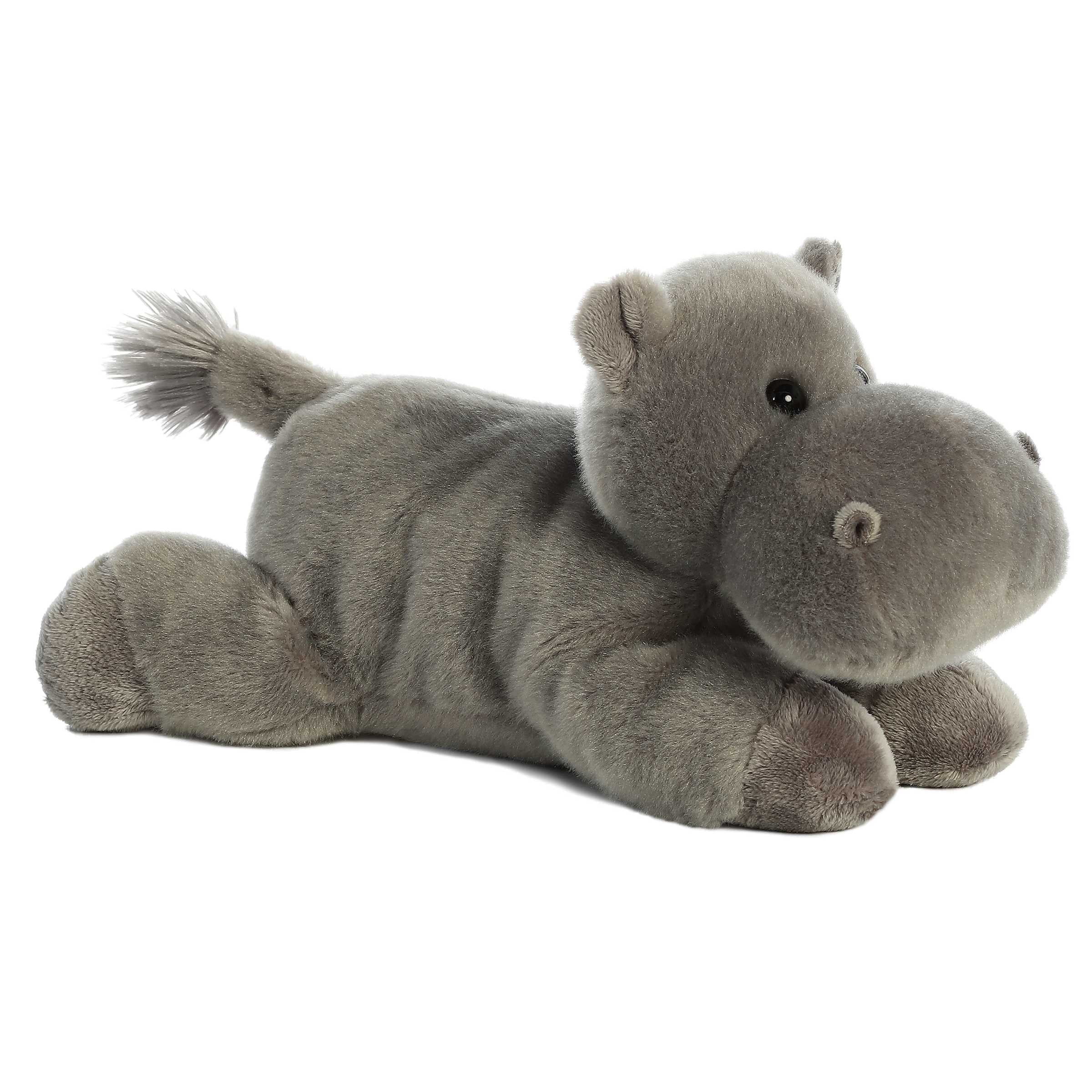 Aurora - Medium Gray Flopsie - 12" Howie Hippo - Adorable Stuffed Animal | Walmart (US)