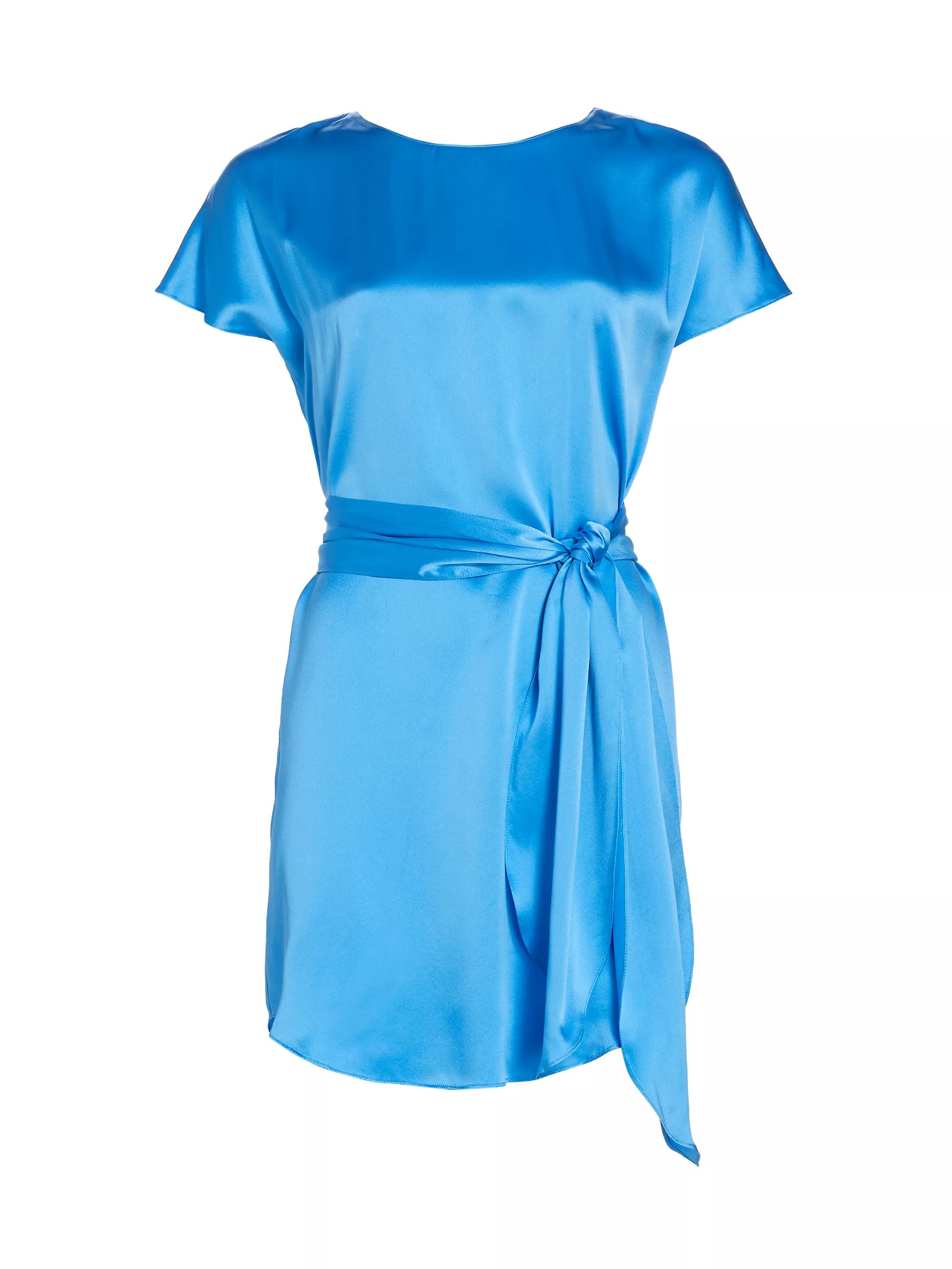 Lucita Silk Belted Minidress | Saks Fifth Avenue