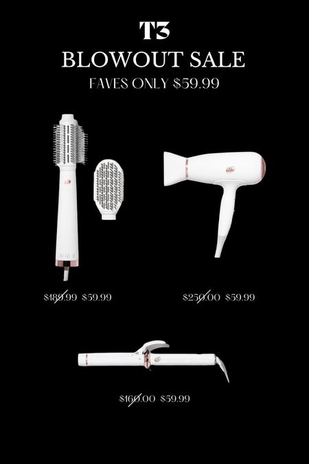 Huge T3 sale!! Faves only $59.99!! 

#LTKsalealert #LTKMostLoved #LTKbeauty