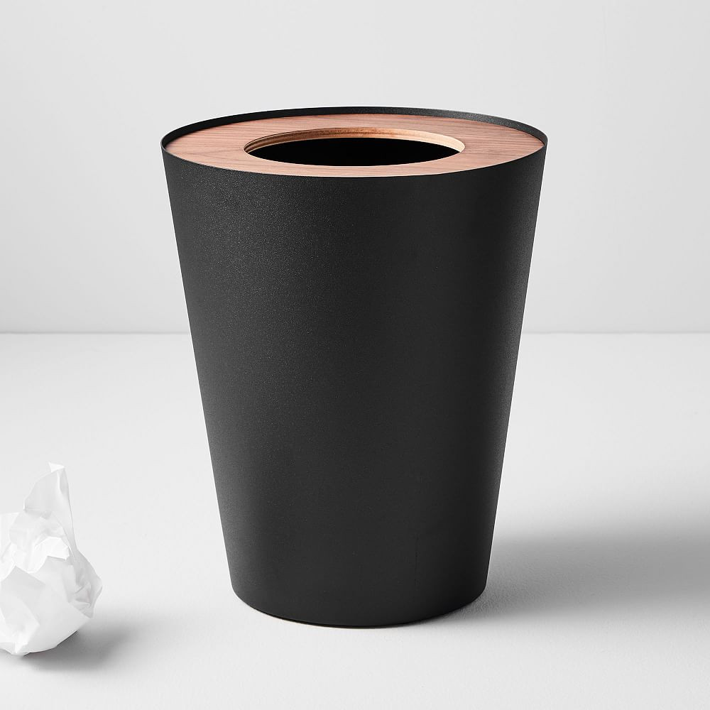 Round Rim Trash Can | Pottery Barn Teen