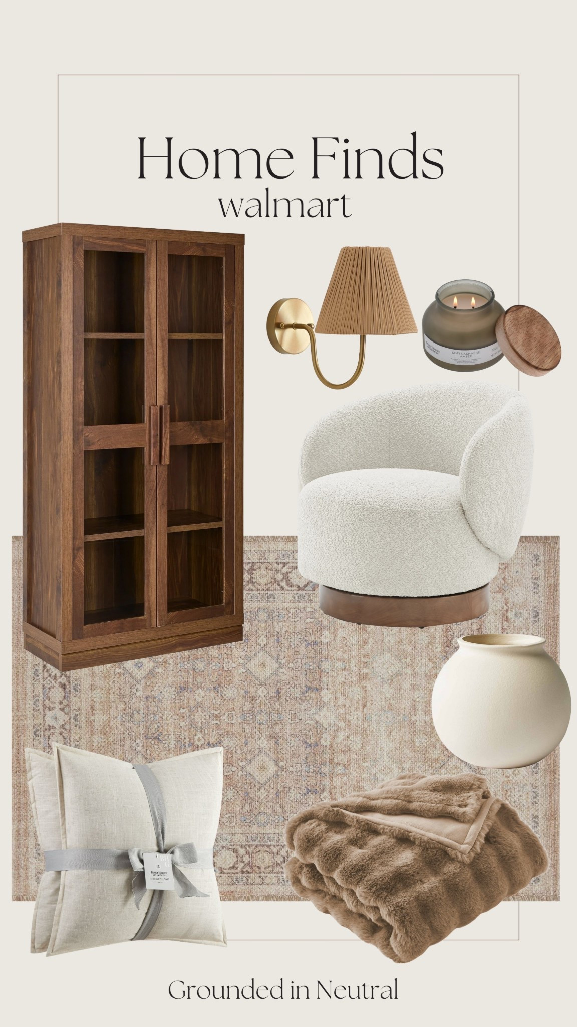 Walmart home finds for the new year. Love these sconces and this rug. 🤎

Affordable home finds, Walmart furniture, accent chair 

#LTKHome #LTKFindsUnder100 #LTKSaleAlert