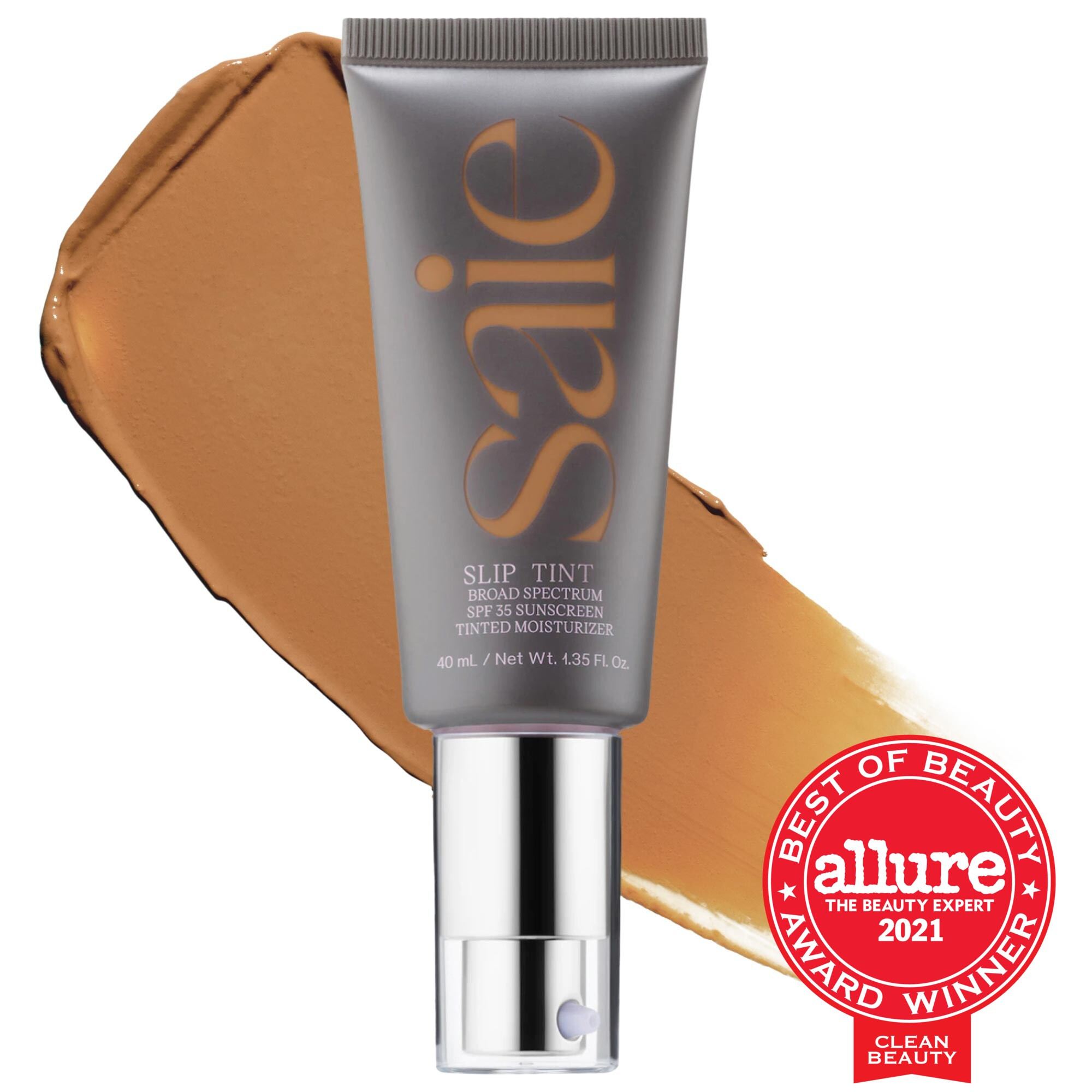Saie Slip Tint Dewy Tinted Moisturizer SPF 35 Sunscreen Five + Half 1.3 oz/ 40 mL | Sephora (US)