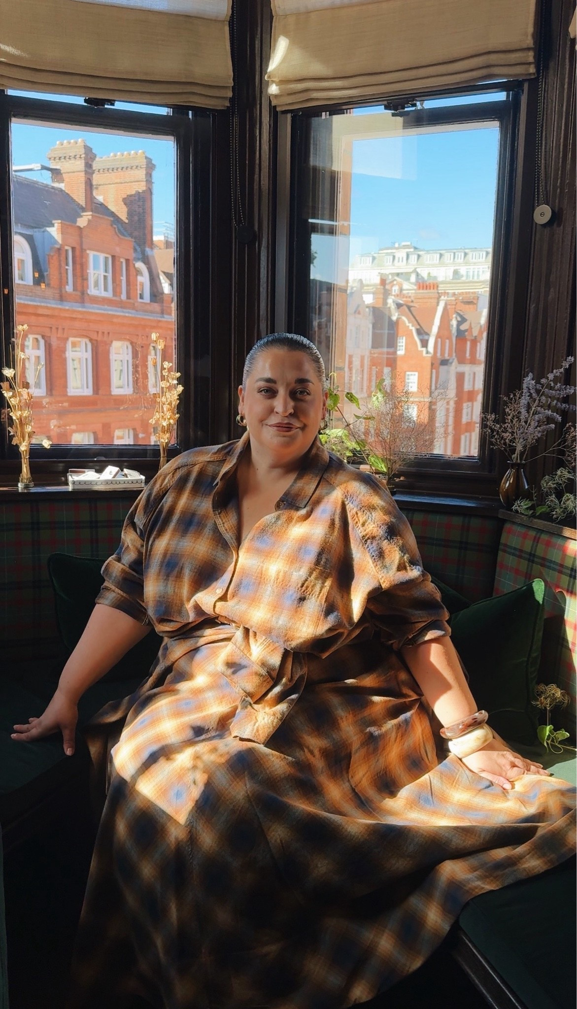 Autumn loading  🍁🍂
I styled this checked shirt, with the matching checked midi skirt and I tied another shirt round my waist for a fun styling moment

#LTKuk #LTKautumn #LTKplussize