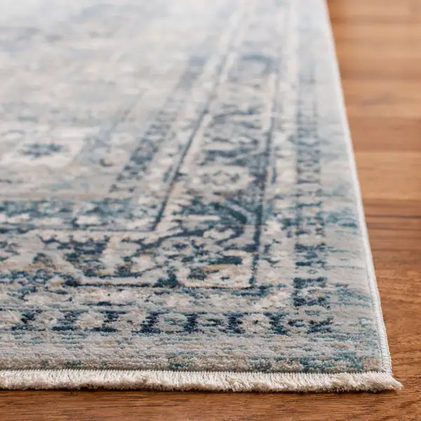 SAFAVIEH Victoria Enneke Traditional Oriental Rug - 10' x 14' - Blue/Grey | Bed Bath & Beyond