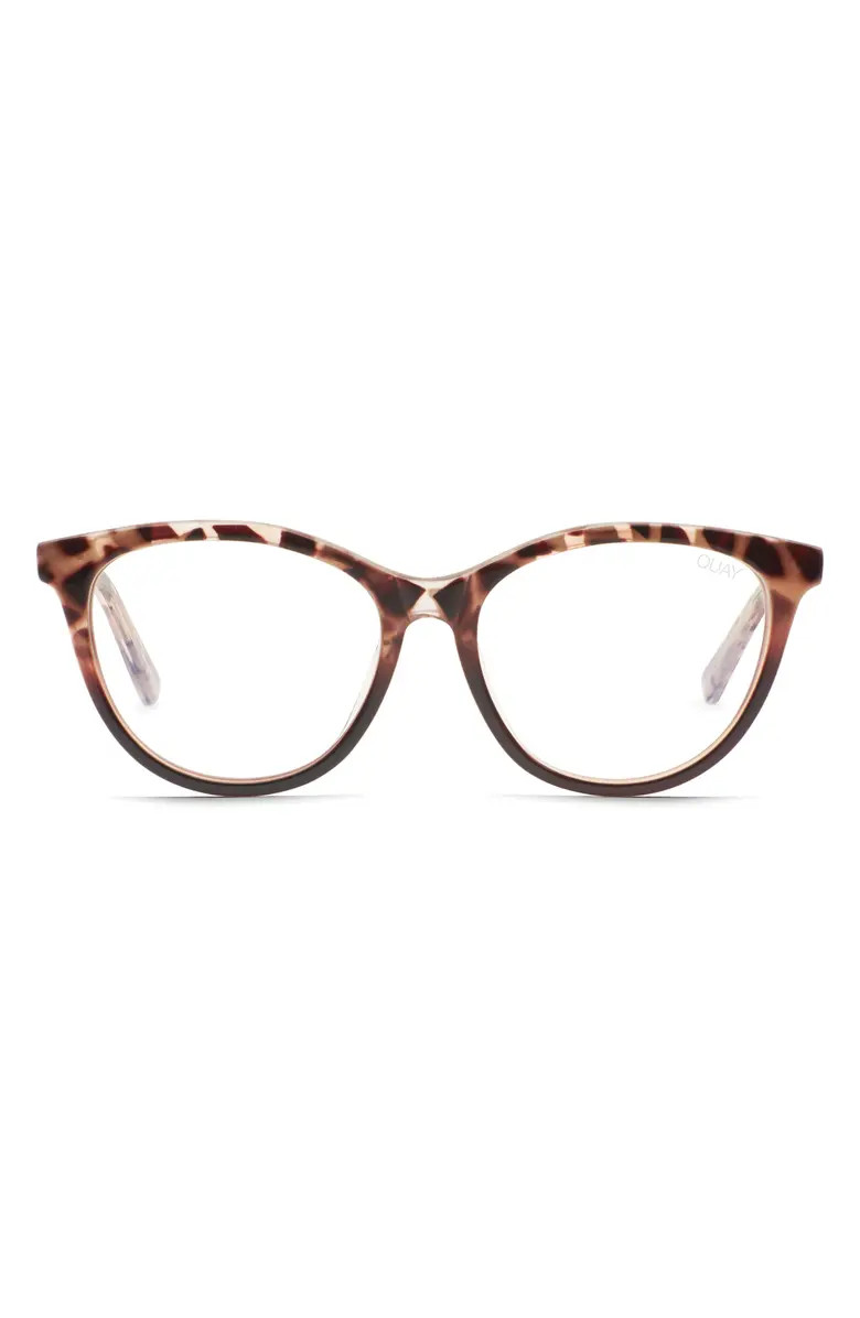 QUAY All Nighter 55mm Cat-Eye Reading Glasses | Nordstromrack | Nordstrom Rack