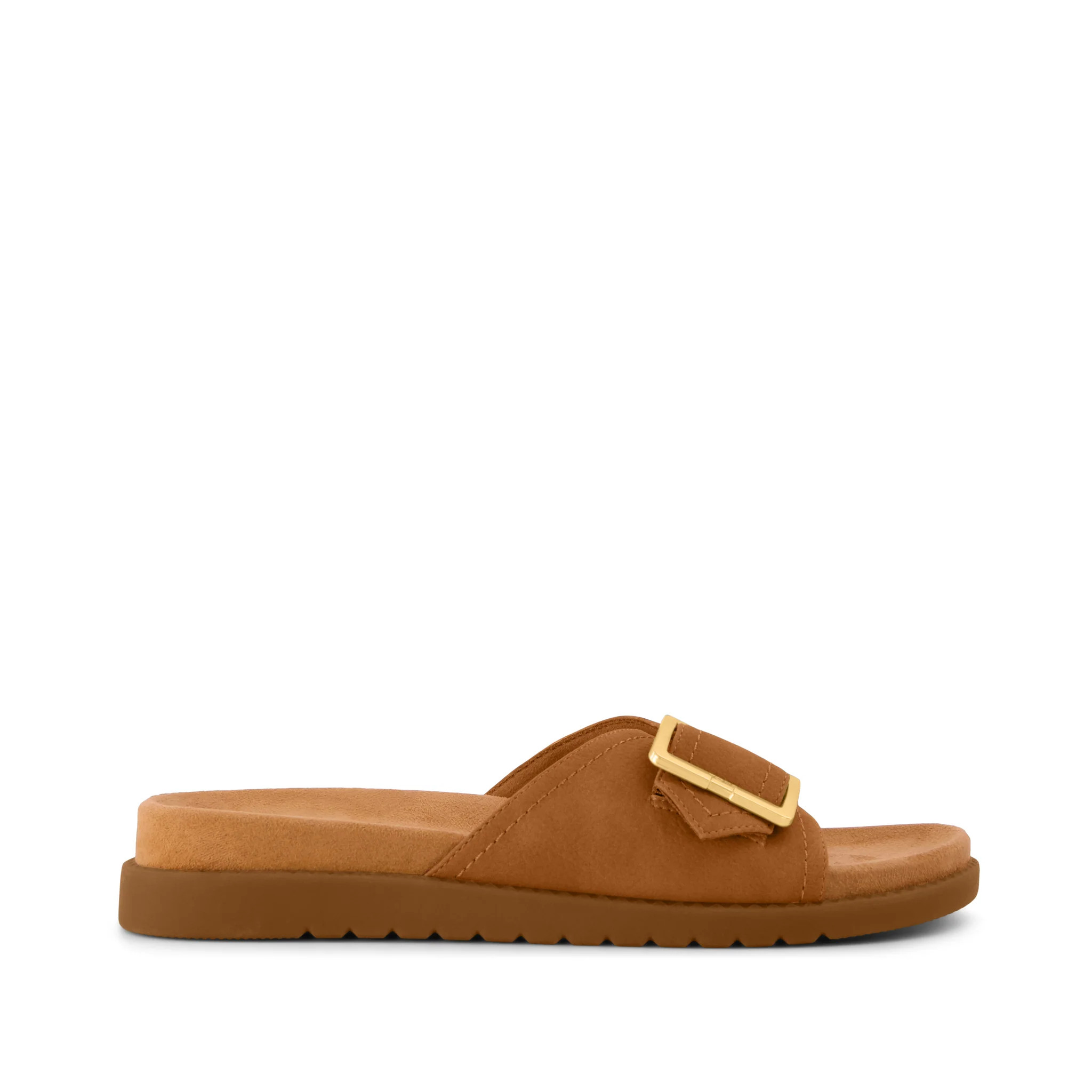 Womens Marin Slide Sandal Brown Sugar Nubuck | Toms EMEA