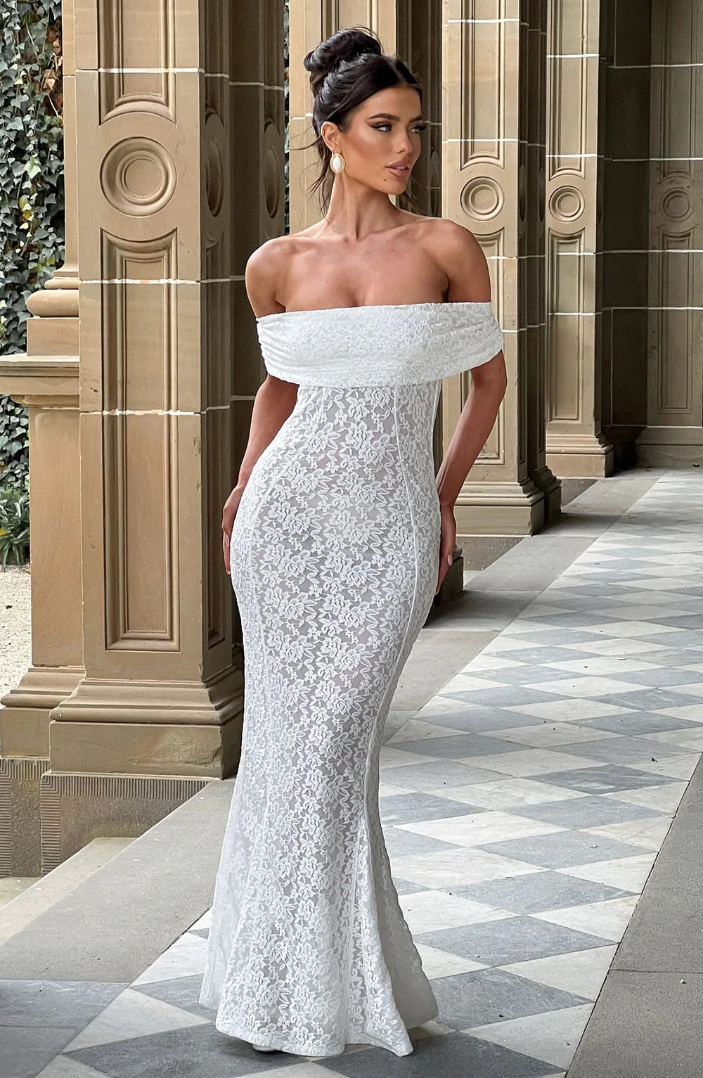 Stephanie Maxi Dress - Ivory | Babyboo (global)