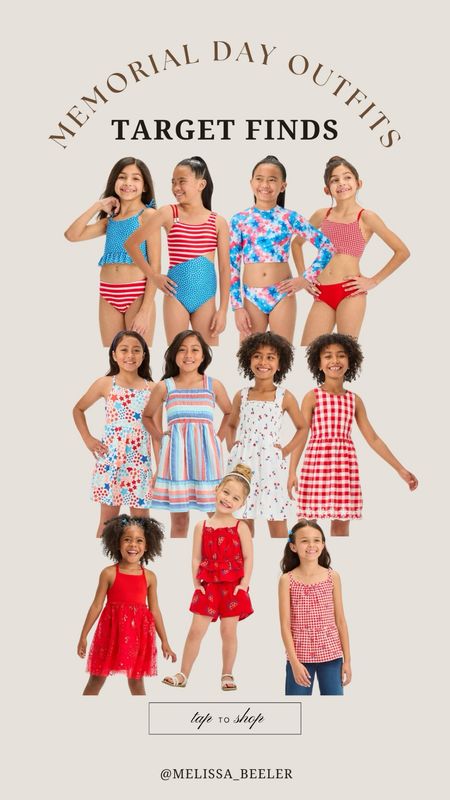 Memorial Day outfit’s from Target for girls!🇺🇸

Memorial Day outfits. Fourth of July outfits. Patriotic outfits. Red white and blue.

#LTKSwim #LTKSeasonal #LTKKids
