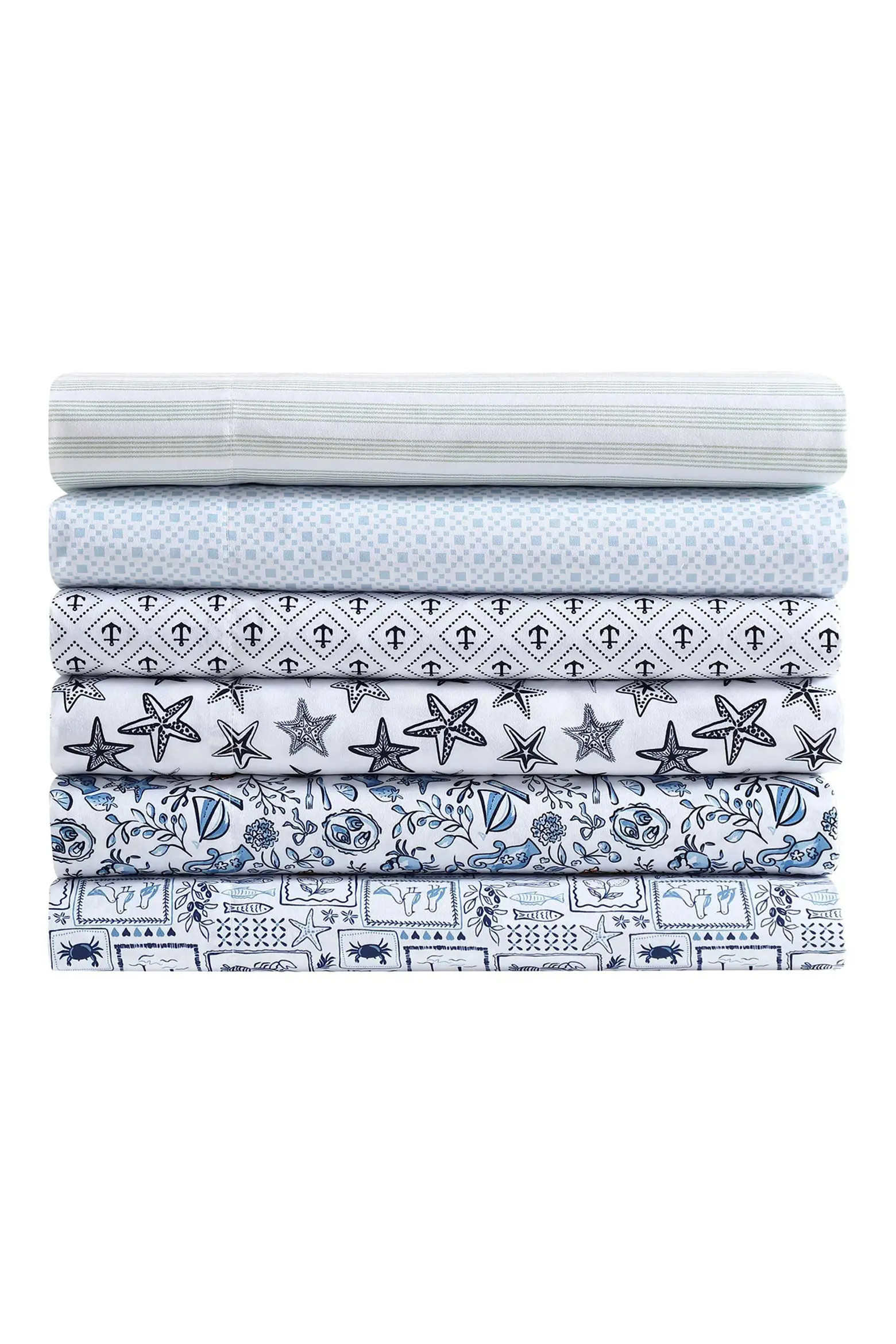 Coastal Fun Cooling Microfiber Sheet Set | Nordstromrack | Nordstrom Rack