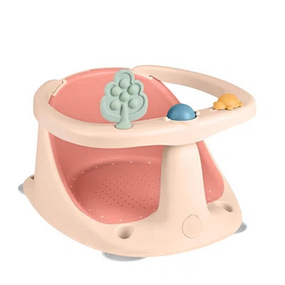 Snug-Safe Baby Bath Seat (Pink) - 6 Months & Up, Non-Slip + Rinse Cup - Infant Bath Sitting Essentials | Wayfair North America