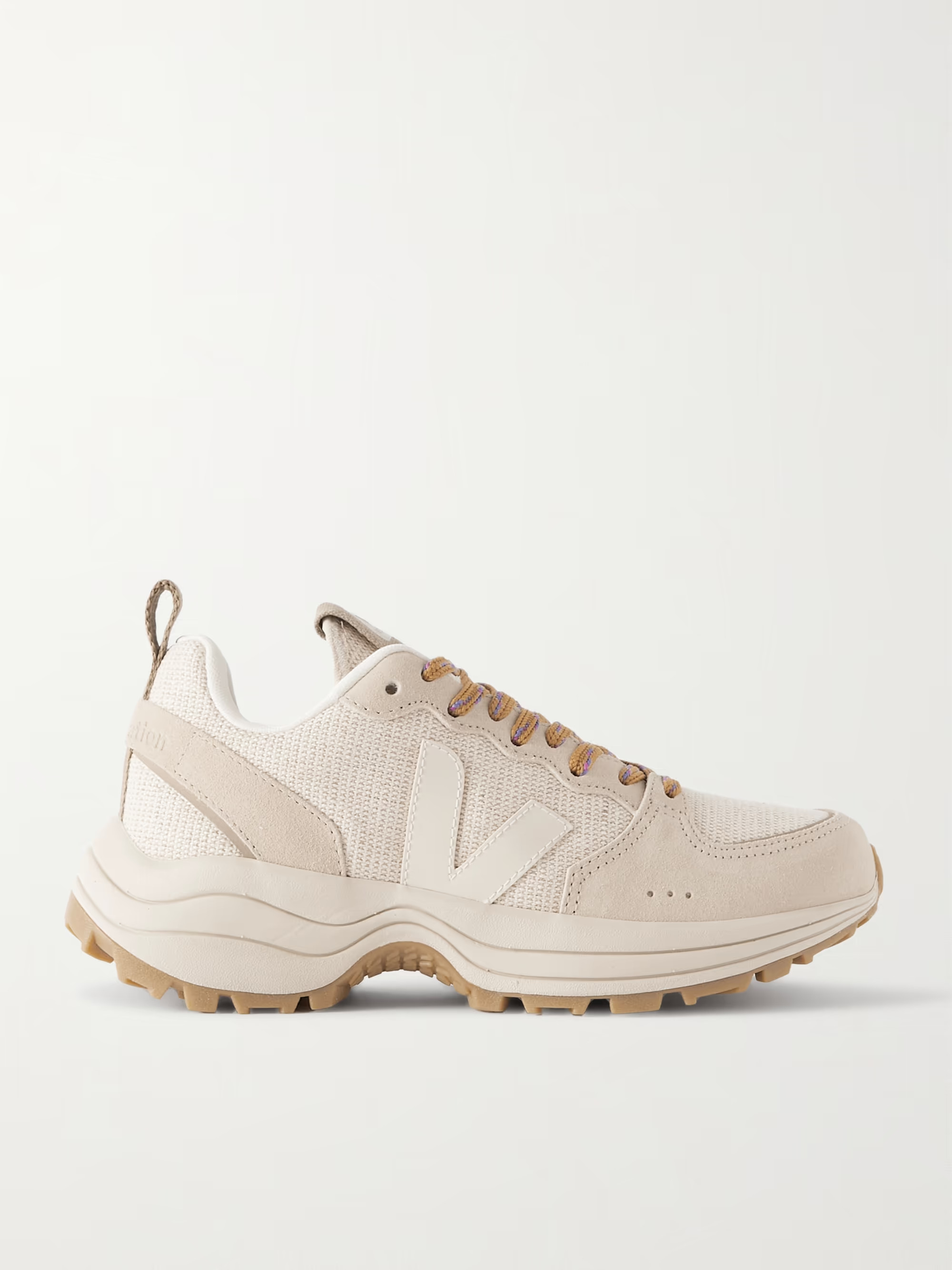 + Reformation Venturi mesh and suede sneakers | NET-A-PORTER (US)