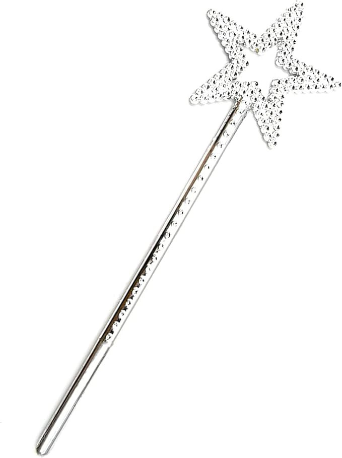 KOMIDK 13 Inches Fairy Wand Star Wand Princess Angel Wand for Birthday Party Wedding Christmas Co... | Amazon (US)