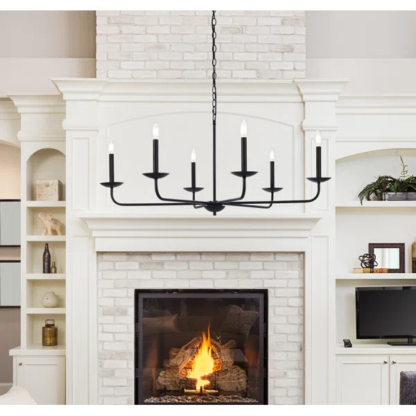 Cyrie 6 - Light Dimmable Classic / Traditional Chandelier | Wayfair North America