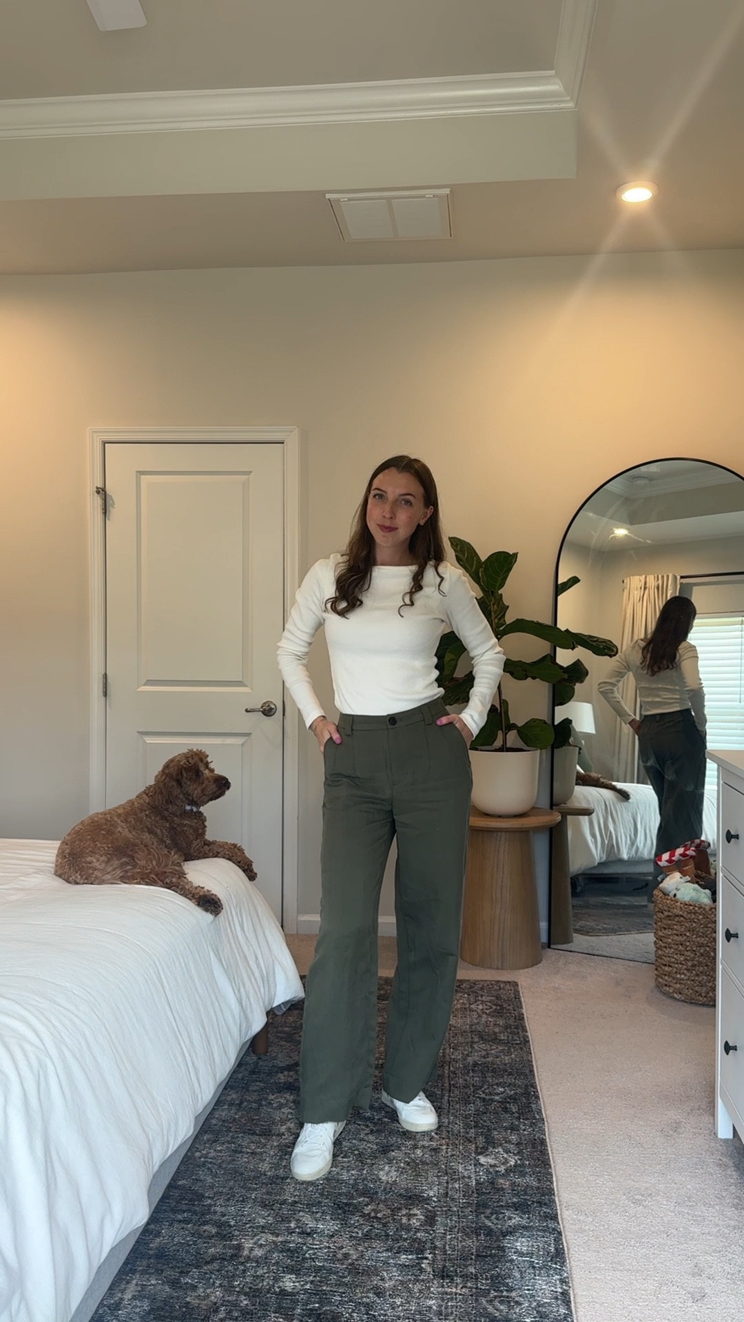 Business casual ootd that nobody asked for 😚

#LTKWorkwear #LTKFindsUnder50