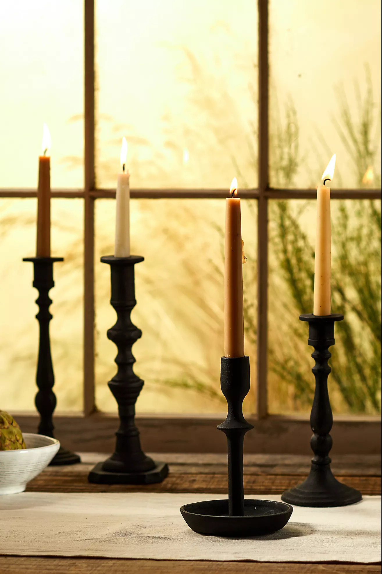 Classic Carved Candlestick | Anthropologie (US)