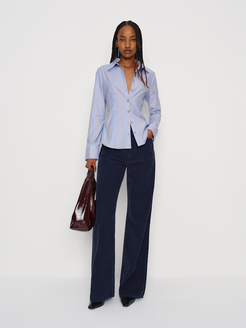Raya Fitted Shirt | Reformation (Global)