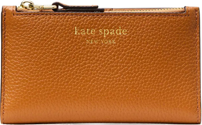 Kate Spade New York small roulette slim bifold wallet | Nordstrom | Nordstrom