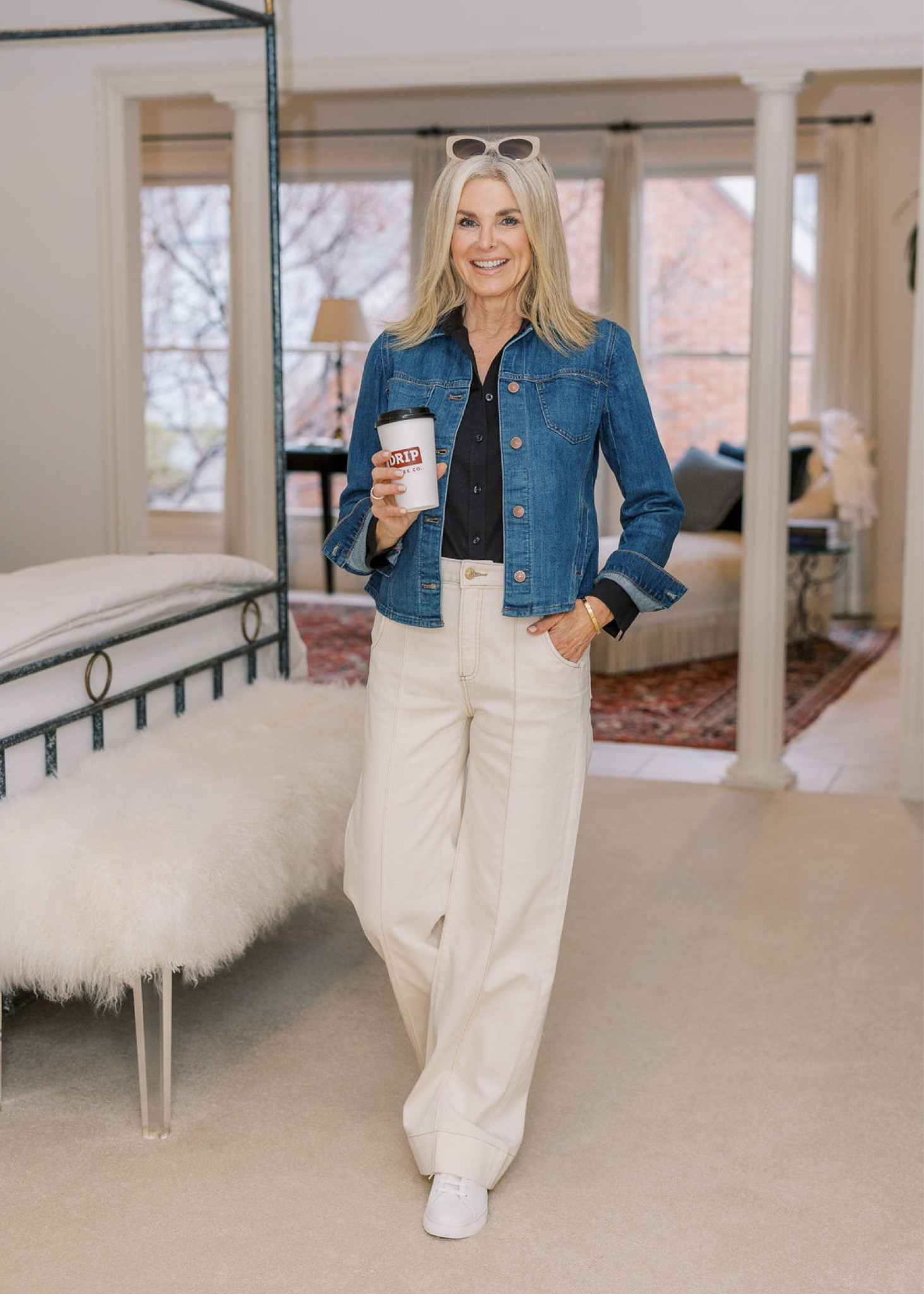 Easy everyday style for a winter to spring transitional look! Size 0  

#LTKSeasonal #LTKStyleTip #LTKOver40