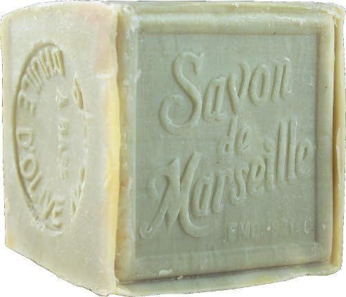 Authentic Traditional Savon de Marseille Olive Cube Stamped 300g - Handcrafted Pure Olive Oil Fre... | Amazon (US)