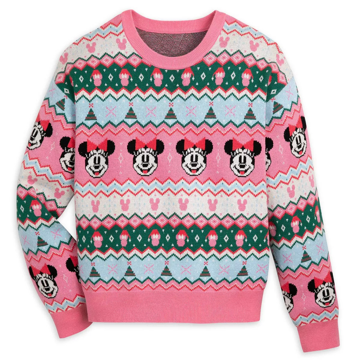 Women's Mickey Mouse & Friends Holiday Pullover Sweater - Disney Store | Target
