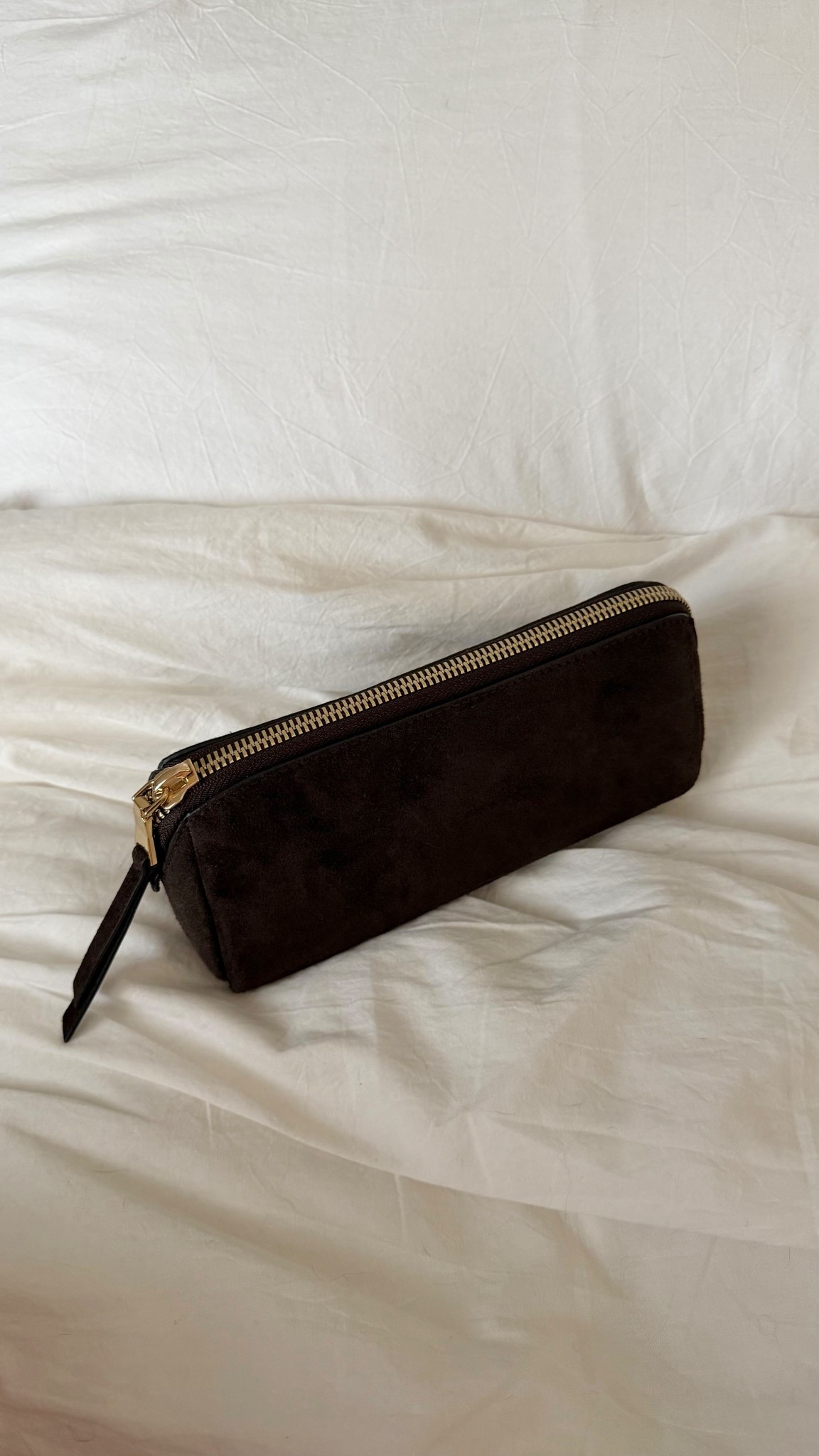 Perfect cozy brown suede makeup toiletry bag!! Amazing quality and so many others 

#LTKSaleAlert #LTKselfcare #LTKSeasonal