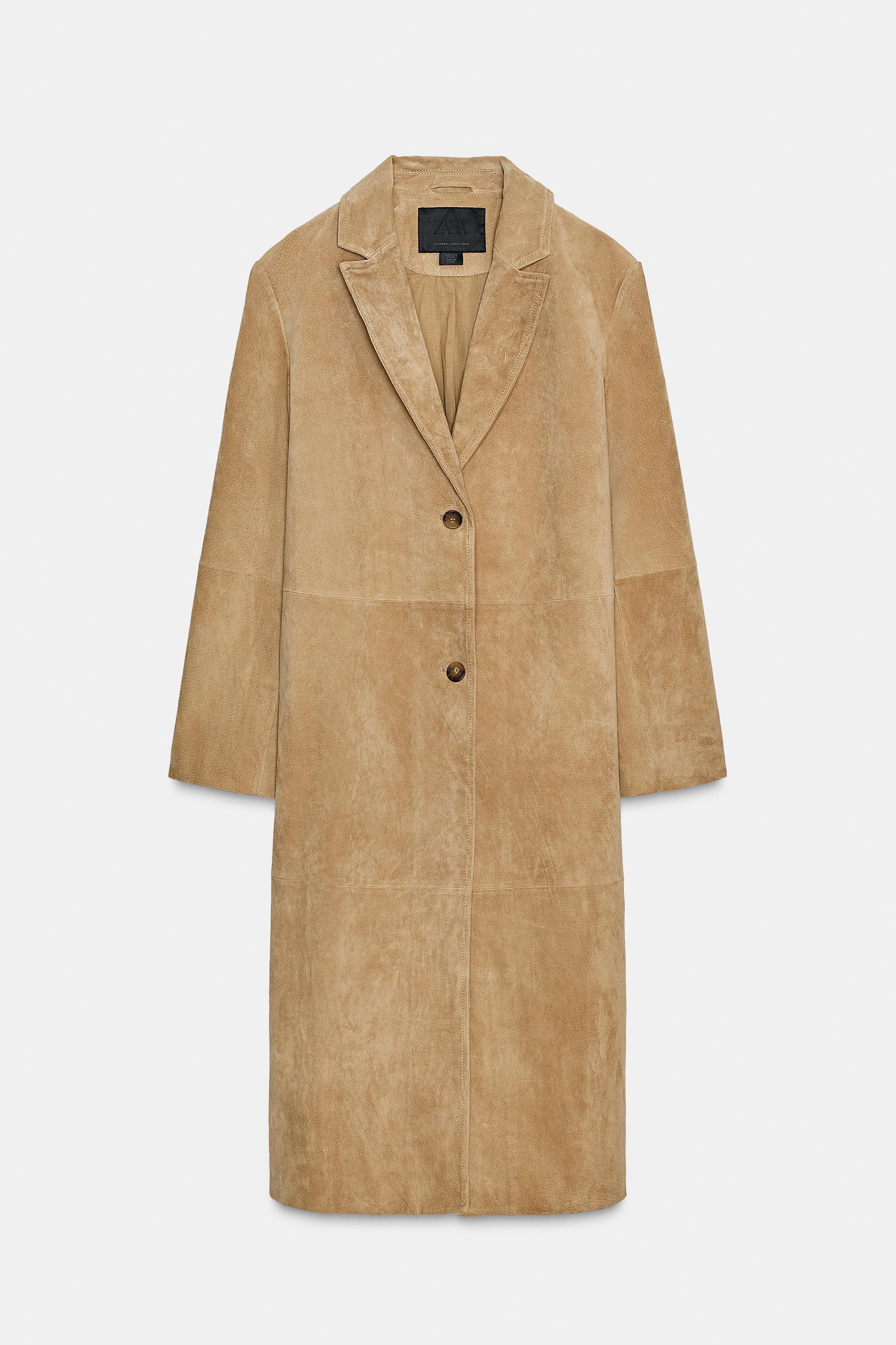 ZW COLLECTION LIMITED EDITION SUEDE COAT | Zara US