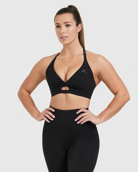 Unified Twist Sports Bra 
 Black | Oner Active (UK / US)