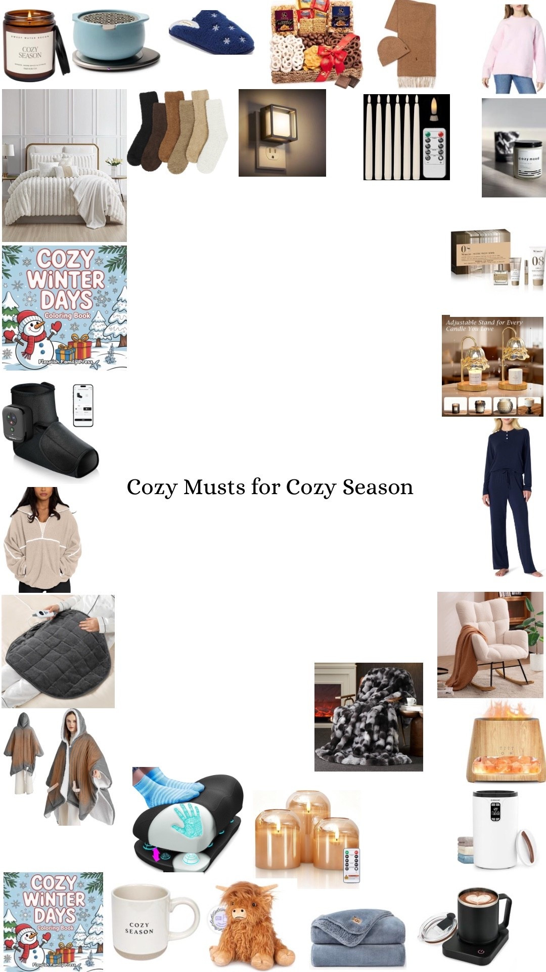 Stay cozy inside this cozy season with these picks.

#LTKGiftGuide #LTKHome #LTKHoliday