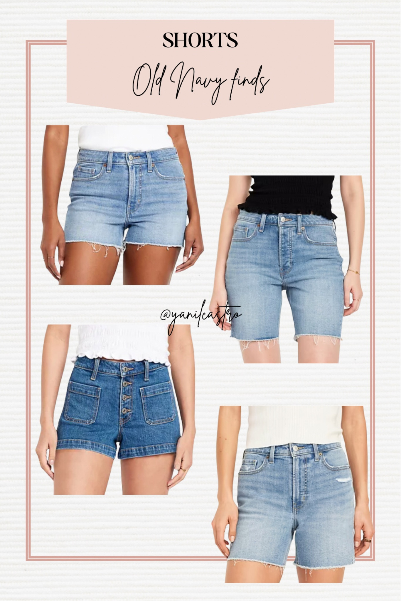 Old Navy shorts, perfect for summer outfits 🏖️

#LTKFindsUnder50 #LTKSummerSales #LTKSaleAlert