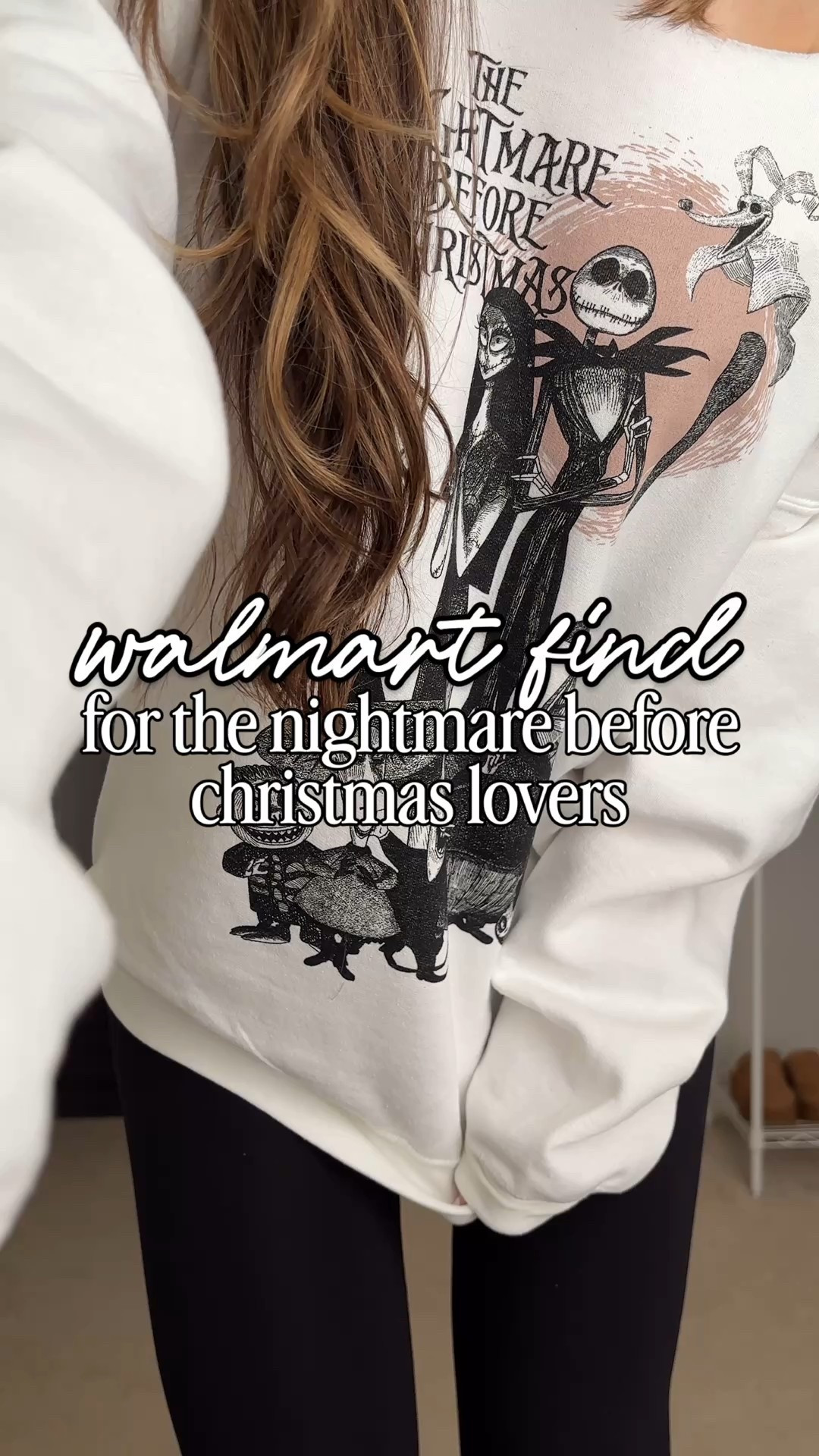 have you seen a cuter nightmare before Christmas sweatshirt?! I haven’t! 😍😱🖤🎃 it’s perfect and it’s less than $20! I sized up to a large and cut the collar out!

**sizing:
Sweatshirt: large


#nightmarebeforechristmas #thenightmarebeforechristmas #nightmarebeforechristmasmerch #disneyhalloween #disneyhalloweenfinds #walmartdisneyfinds #walmarthalloween #halloweenfashion #disneyoutfitideas #disneyhalloweenoutfitideas

#LTKFindsUnder50 #LTKSeasonal #LTKTravel